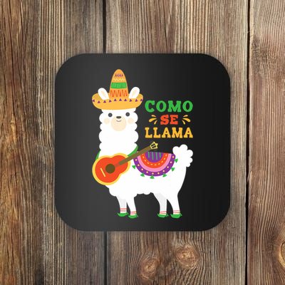 Cinco De Mayo Como Se Llama Funny What's Your Name Coaster