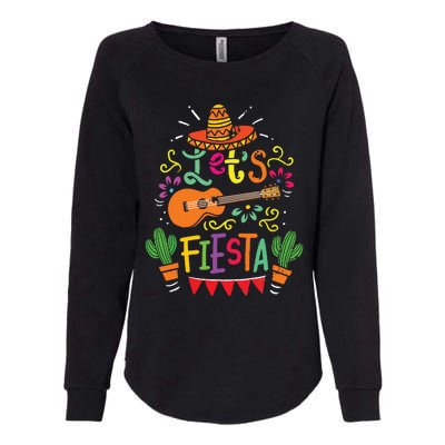 Cinco De Mayo Party Lets Fiesta Mexican Womens California Wash Sweatshirt