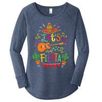 Cinco De Mayo Party Lets Fiesta Mexican Women's Perfect Tri Tunic Long Sleeve Shirt