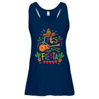 Cinco De Mayo Party Lets Fiesta Mexican Ladies Essential Flowy Tank