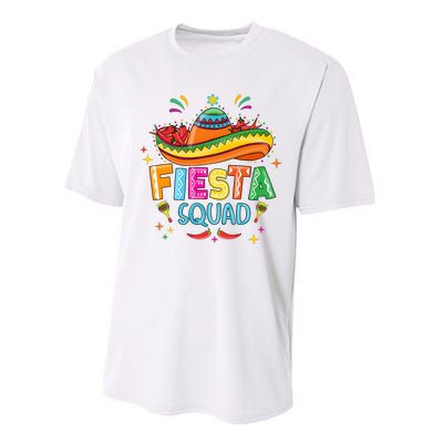 Cinco De Mayo Fiesta Squad Performance Sprint T-Shirt