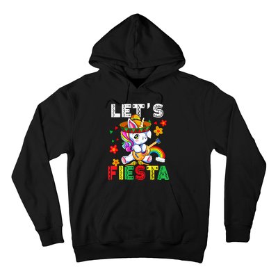 Cinco De Mayo Party Lets Fiesta Dancing Mexican Unicorn Hoodie