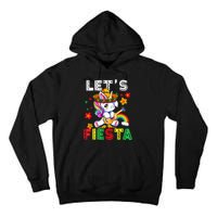 Cinco De Mayo Party Lets Fiesta Dancing Mexican Unicorn Tall Hoodie