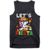 Cinco De Mayo Party Lets Fiesta Dancing Mexican Unicorn Tank Top