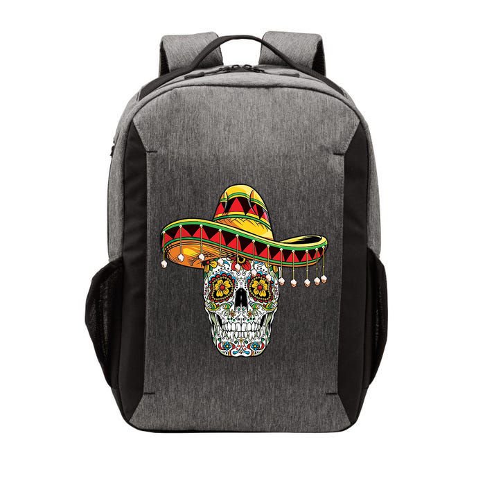 Cinco De Mayo Fiesta Skull Vector Backpack