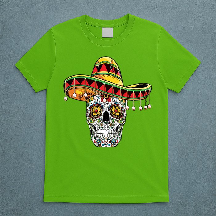 Cinco De Mayo Fiesta Skull T-Shirt