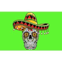 Cinco De Mayo Fiesta Skull Bumper Sticker