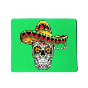 Cinco De Mayo Fiesta Skull Mousepad