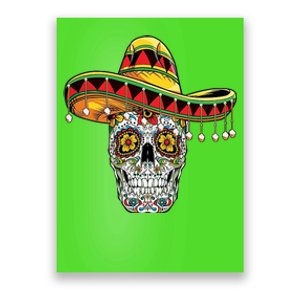 Cinco De Mayo Fiesta Skull Poster