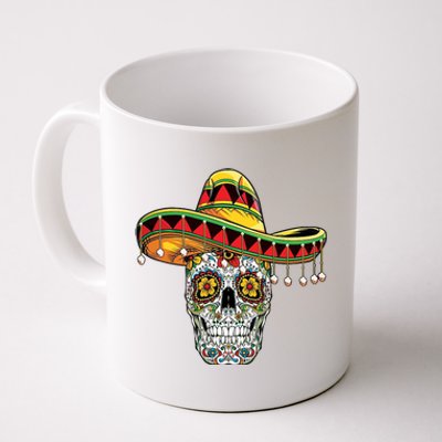 Cinco De Mayo Fiesta Skull Coffee Mug