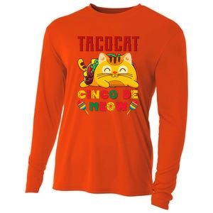 Cinco De Meow Taco Cat Mexican Cat Lovers Cooling Performance Long Sleeve Crew