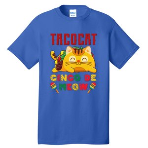 Cinco De Meow Taco Cat Mexican Cat Lovers Tall T-Shirt