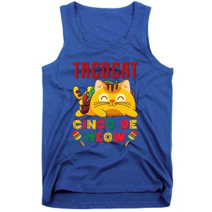 Cinco De Meow Taco Cat Mexican Cat Lovers Tank Top