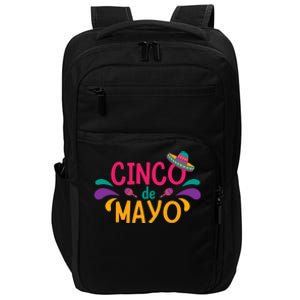 Cinco De Mayo Fiesta Mexican Party Impact Tech Backpack