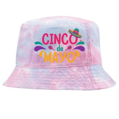 Cinco De Mayo Fiesta Mexican Party Tie-Dyed Bucket Hat