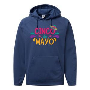 Cinco De Mayo Fiesta Mexican Party Performance Fleece Hoodie