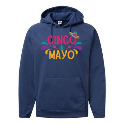 Cinco De Mayo Fiesta Mexican Party Performance Fleece Hoodie