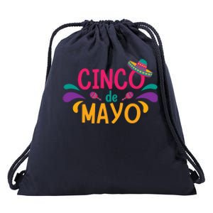 Cinco De Mayo Fiesta Mexican Party Drawstring Bag