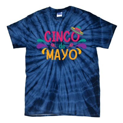 Cinco De Mayo Fiesta Mexican Party Tie-Dye T-Shirt