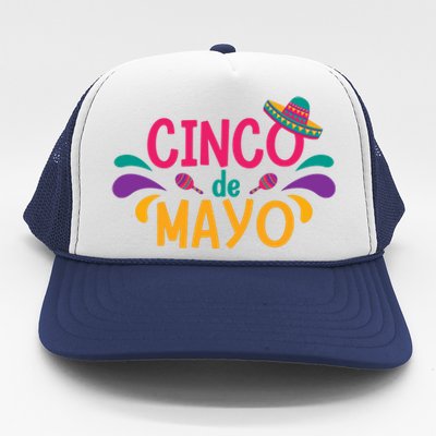 Cinco De Mayo Fiesta Mexican Party Trucker Hat