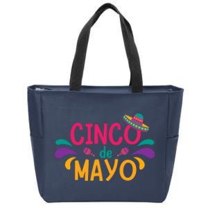 Cinco De Mayo Fiesta Mexican Party Zip Tote Bag