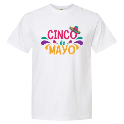 Cinco De Mayo Fiesta Mexican Party Garment-Dyed Heavyweight T-Shirt