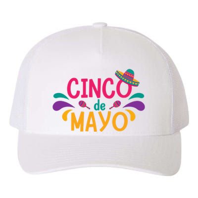 Cinco De Mayo Fiesta Mexican Party Yupoong Adult 5-Panel Trucker Hat