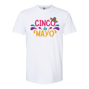 Cinco De Mayo Fiesta Mexican Party Softstyle® CVC T-Shirt