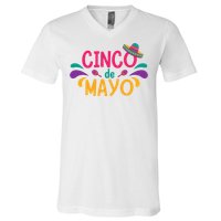 Cinco De Mayo Fiesta Mexican Party V-Neck T-Shirt