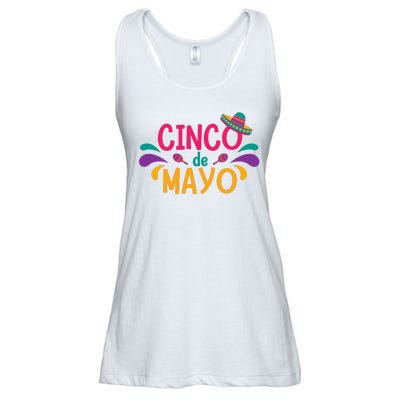 Cinco De Mayo Fiesta Mexican Party Ladies Essential Flowy Tank