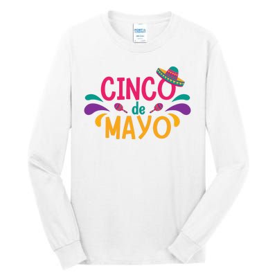 Cinco De Mayo Fiesta Mexican Party Tall Long Sleeve T-Shirt