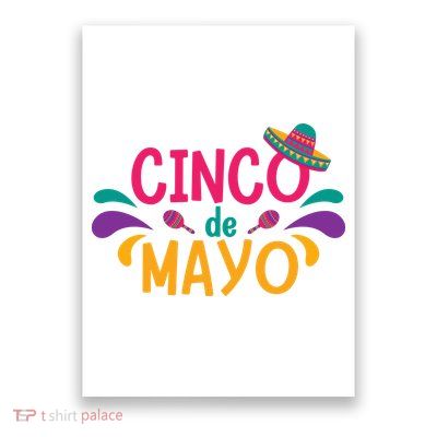 Cinco De Mayo Fiesta Mexican Party Poster