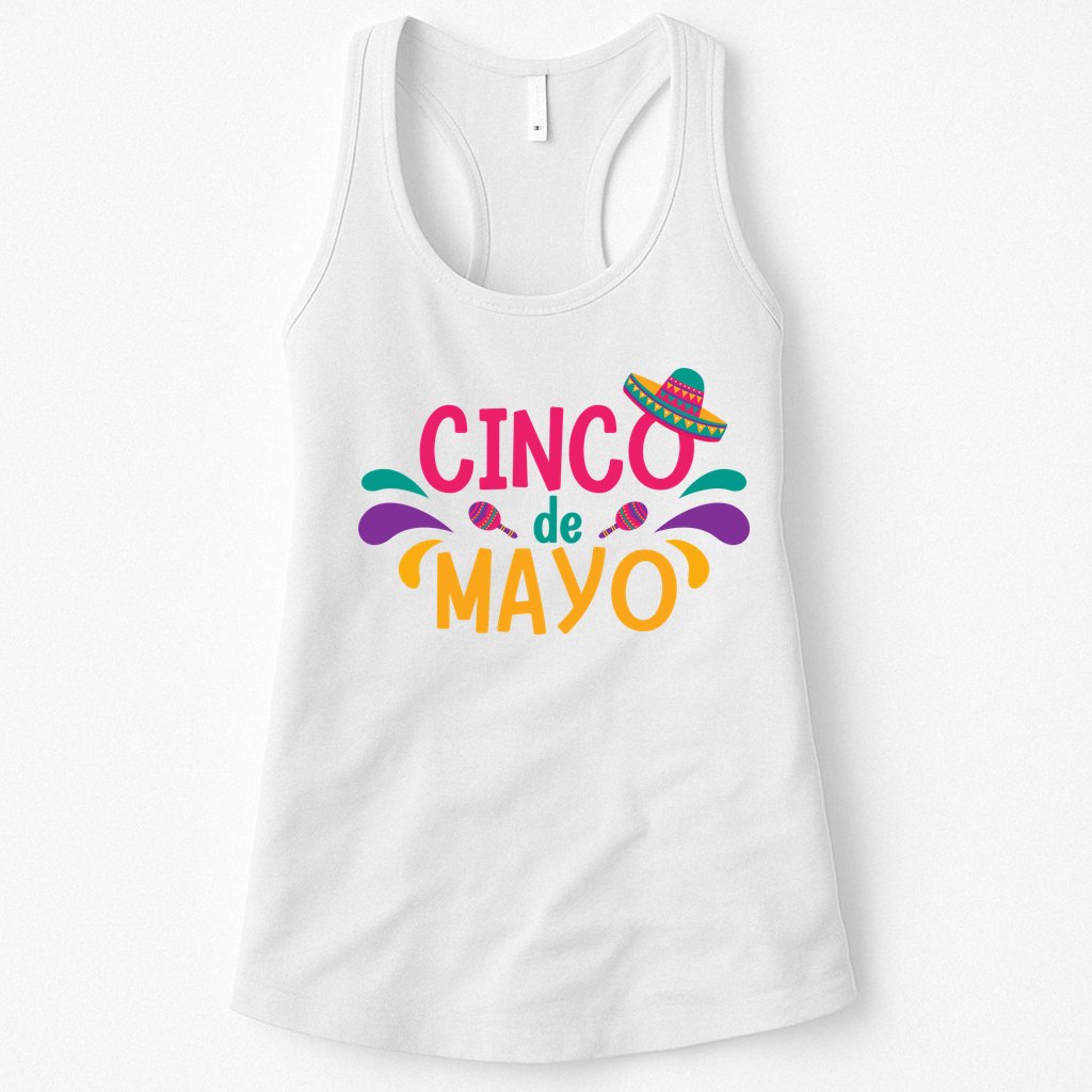 Cinco De Mayo Fiesta Mexican Party Womens Tank Top