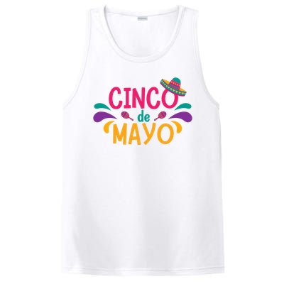 Cinco De Mayo Fiesta Mexican Party PosiCharge Competitor Tank