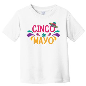 Cinco De Mayo Fiesta Mexican Party Toddler T-Shirt