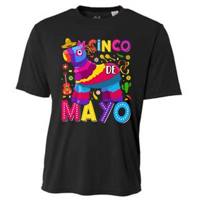 Cinco De Mayo Mexican Fiesta 5 De Mayo Cooling Performance Crew T-Shirt