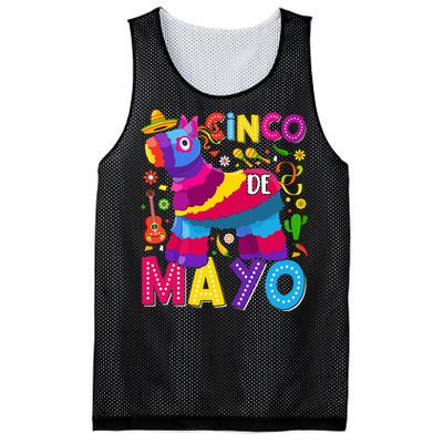 Cinco De Mayo Mexican Fiesta 5 De Mayo Mesh Reversible Basketball Jersey Tank