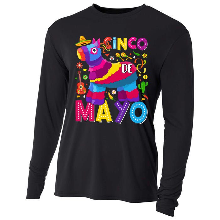 Cinco De Mayo Mexican Fiesta 5 De Mayo Cooling Performance Long Sleeve Crew