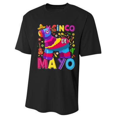 Cinco De Mayo Mexican Fiesta 5 De Mayo Performance Sprint T-Shirt