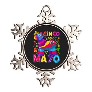 Cinco De Mayo Mexican Fiesta 5 De Mayo Metallic Star Ornament