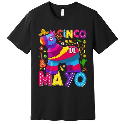 Cinco De Mayo Mexican Fiesta 5 De Mayo Premium T-Shirt