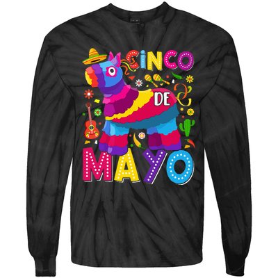 Cinco De Mayo Mexican Fiesta 5 De Mayo Tie-Dye Long Sleeve Shirt