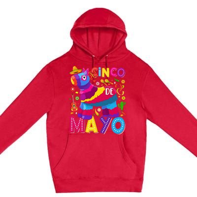 Cinco De Mayo Mexican Fiesta 5 De Mayo Premium Pullover Hoodie