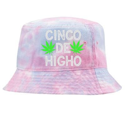 Cinco De Mayo Weed Funny Party 420 Gifts Tie-Dyed Bucket Hat