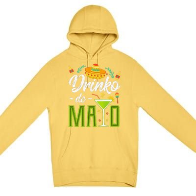 Cinco De Mayo Drinko De Mayo Fiesta Mexican Premium Pullover Hoodie