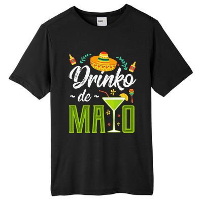 Cinco De Mayo Drinko De Mayo Fiesta Mexican Tall Fusion ChromaSoft Performance T-Shirt