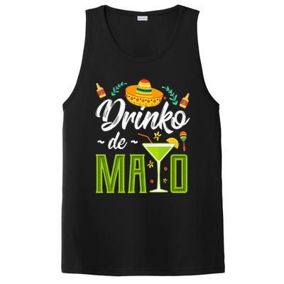 Cinco De Mayo Drinko De Mayo Fiesta Mexican PosiCharge Competitor Tank