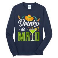 Cinco De Mayo Drinko De Mayo Fiesta Mexican Tall Long Sleeve T-Shirt