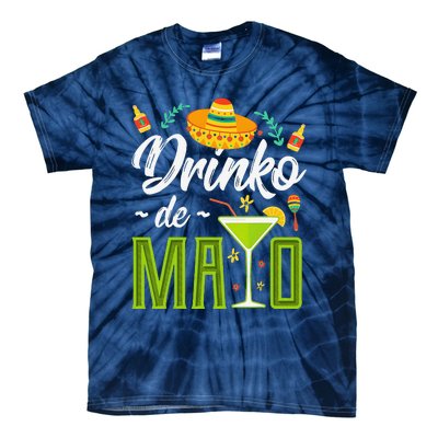 Cinco De Mayo Drinko De Mayo Fiesta Mexican Tie-Dye T-Shirt