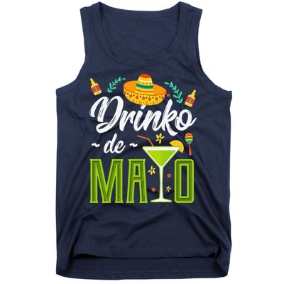 Cinco De Mayo Drinko De Mayo Fiesta Mexican Tank Top